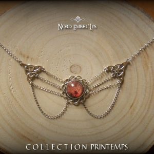 Collier celtique résine Mystère