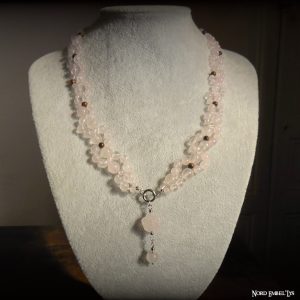 Parure Sakura Quartz Roses